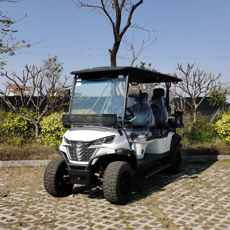 Xe săn điện 4+2 chỗ ngồi với pin lithium