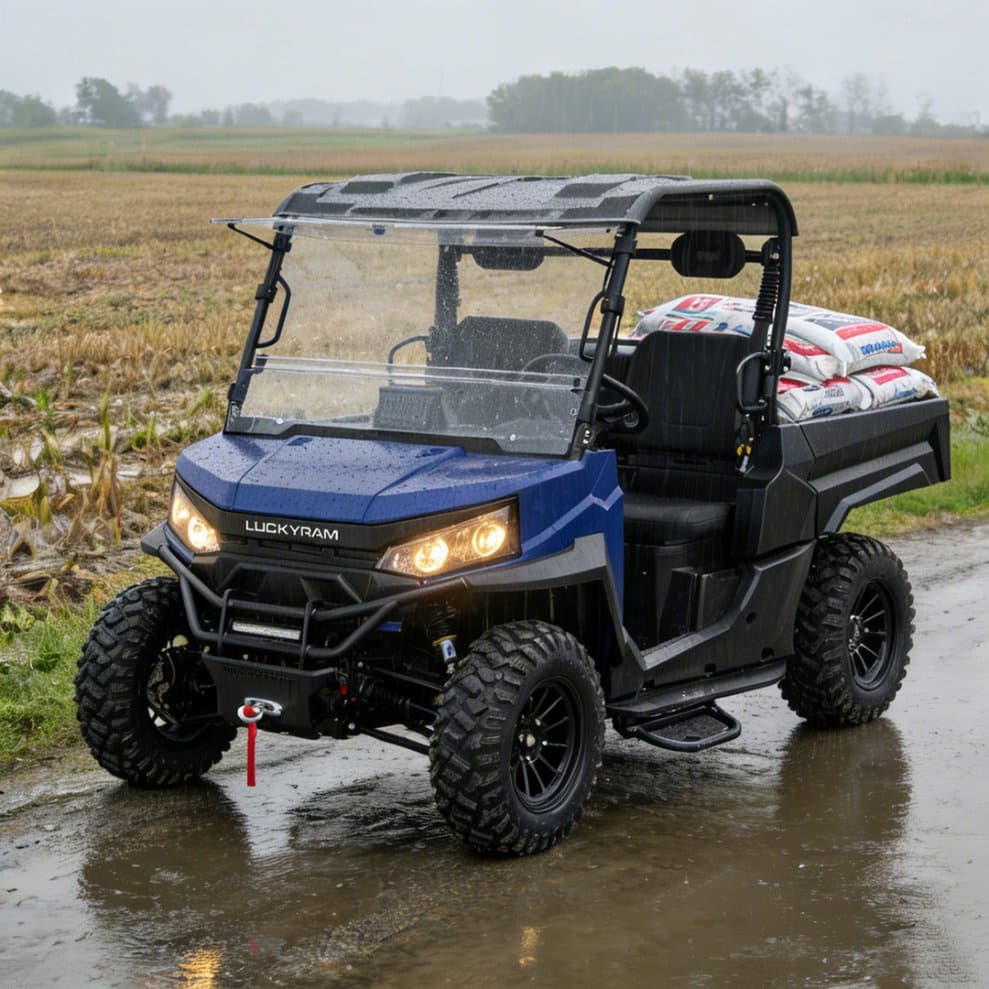 4WD Farm UTV PKE Không cần chìa khóa 80-100 km Lốp địa hình 14 inch
