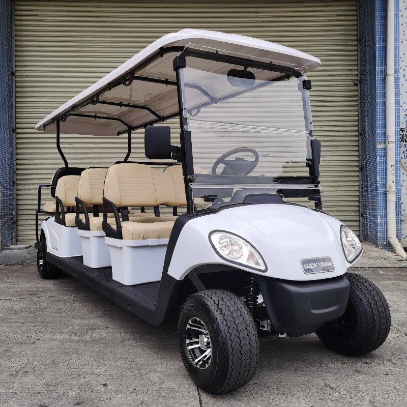 Xe golf điện 6 chỗ ngồi với pin lithium