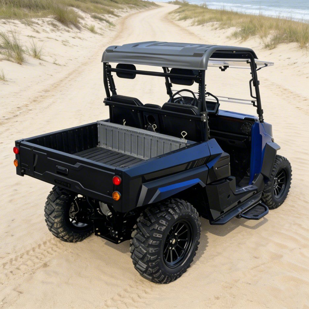 UTV 4WD chạy điện cho lốp 14 inch tại công trường Công suất cực đại 73,6V 20KW